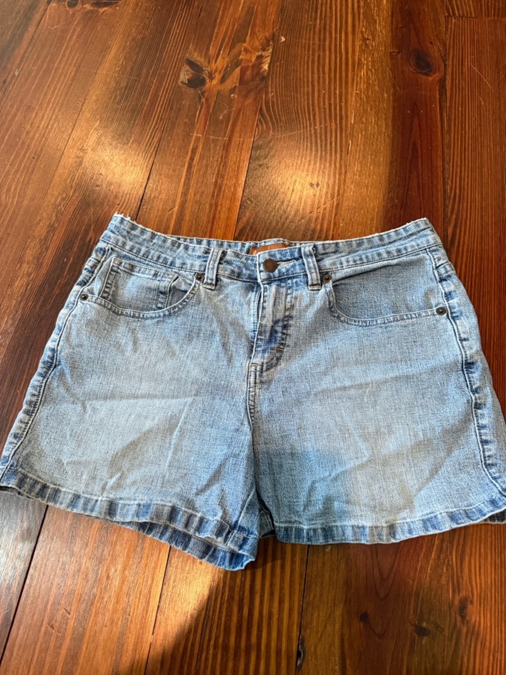 Lee Jeans Light Wash Denim Shorts
